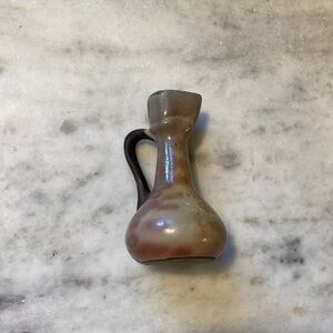 Handmade rustic mini pitcher/vase